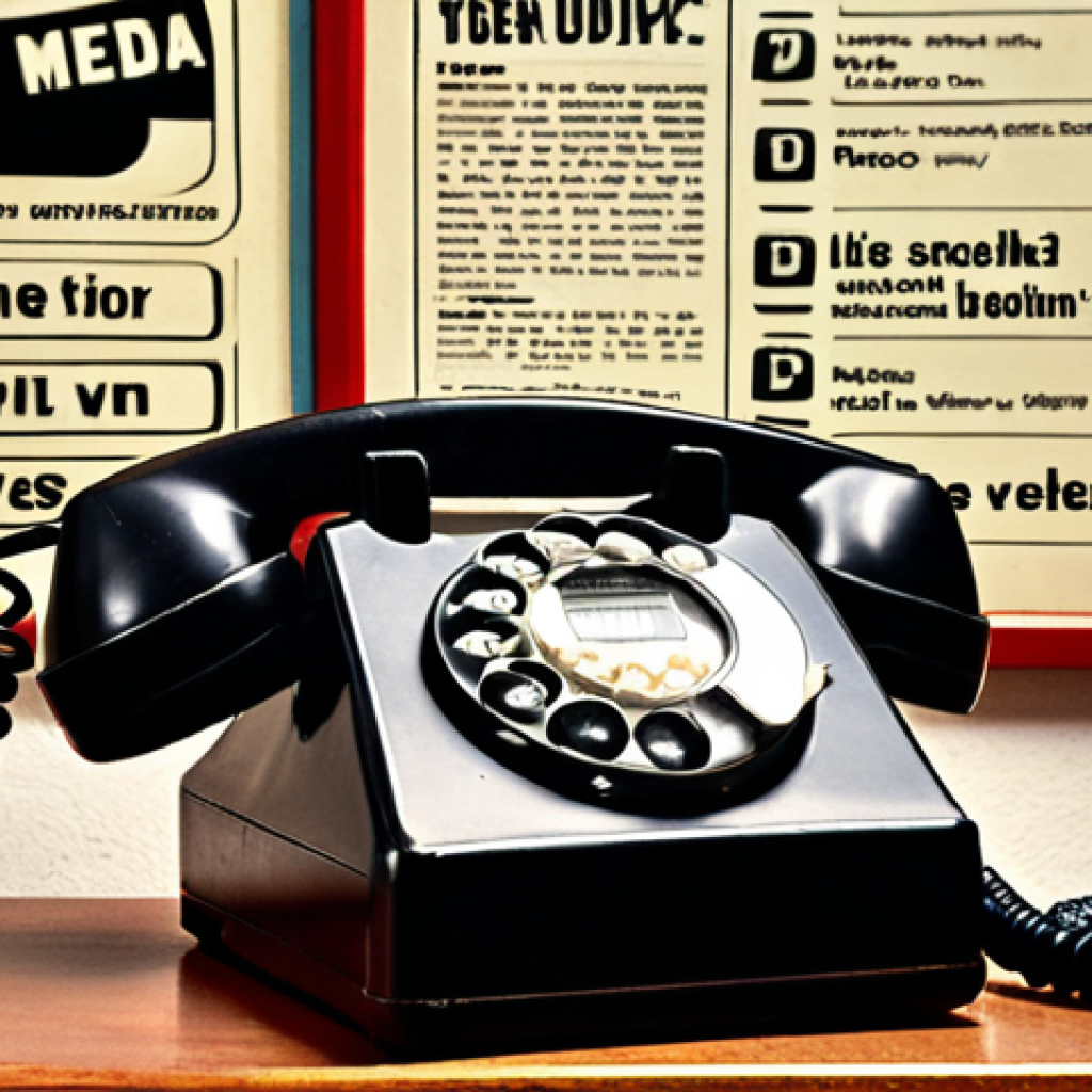 A nostalgic scene contrasting a vintage landline phone and physical letters with a modern smartphone displaying a bustling social media feed, illustrating the evolution of communication from traditional to digital. Emphasize the speed and reach of current methods versus the tangible connection of the past.