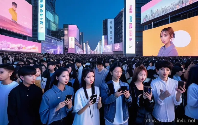 문화와 사회 - **Prompt:** A vibrant scene depicting an intergenerational community event in a modern Korean villag... 문화와 사회 - **Prompt:** A vibrant scene depicting an intergenerational community event in a modern Korean villag...