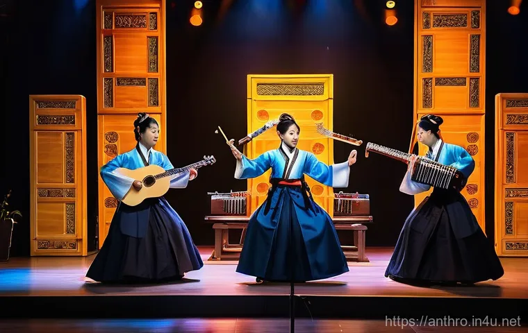 전통과 현대 사회 - A vibrant kitchen scene showing three diverse young adults (late 20s to early 30s) collaboratively p... 전통과 현대 사회 - A vibrant kitchen scene showing three diverse young adults (late 20s to early 30s) collaboratively p...